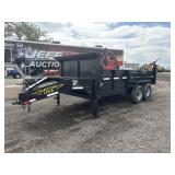 2025 GatorMade 14ft Dump Trailer