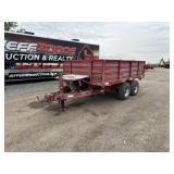 Custom Built Dump Trailer (No Title)