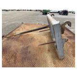 Bale spear will fit Massey in lot 1056 or similar