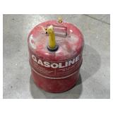 Metal gas tank
