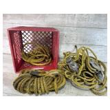 Tackle pulley rope