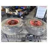 Pair of 13x5.00x6  Implement Wheels