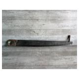Vintage wood saw