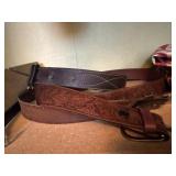 Belts, gloves