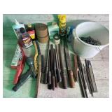 Hand files, brushes