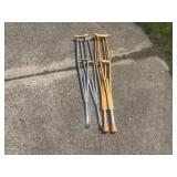 2 sets of crutches