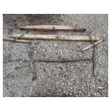 Antique horse yokes