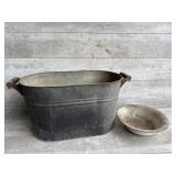 Vintage boiler tub
