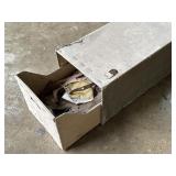 Box with sandpaper
