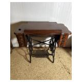 Antique Sewing Machine Cabinet