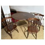 Dining Table, 3 Chairs