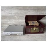 DVD and Record Player