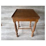Vintage Side Table w/ rotating Top