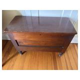 Wooden chest