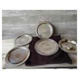Silver Plated Plates