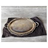 Reed & Barton Silver Plated Serving Tray