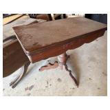 Table with Foldable Top