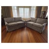 Pair of loveseats