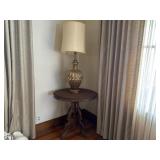 Table with lamp