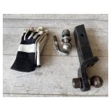 Ball Hitch and Gloves