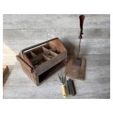 Wood Box and Press