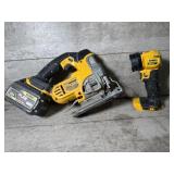 DEWALT jig saw, light
