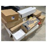 Skid of car parts