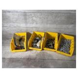 Fastener Organizers Filled With Miscellaneous