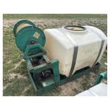 200 Gallon Lesco Sprayer Tank With Hose Reel