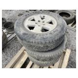 3 Jeep Rims and Tires