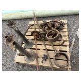 Skid of Ford Model A  Axles & Parts