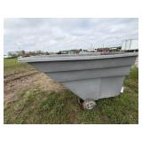 Poly Dumpster with Wheel
