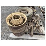 Skid of Wheels, Tires, & Parts