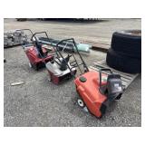 (3) Snow Blowers