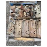 Skid of Ford Model A Valve Covers & Misc