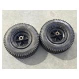 (2) 13x5.0x6  tires