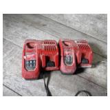 Milwaukee m12 & m18 battery chargers