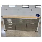 Workbench With Vise