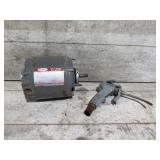 Dayton Split Phase A.C. Motor, Oiler Pump Gun