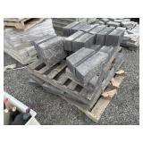 Retaining wall block and caps