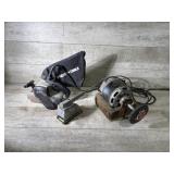 Belt Sander And Bench Grinder