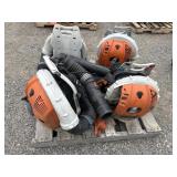 Skid of Stihl Backpack Blowers  (Non Running)