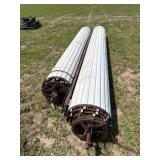 Roll-up steel doors,