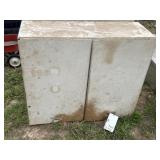 (2) Metal Garage Cabinets