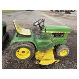 John Deere 112 Riding Lawnmower (non Running)