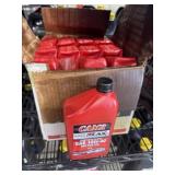 Case of 12 quarts of oil