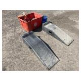Rhino Ramps, Cones, and Plastic Fittings