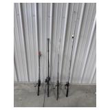 (4) Fishing Poles