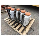Skid of Stihl Backpack Sprayers