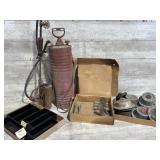 Hub seals, mounting brackets, sprayer